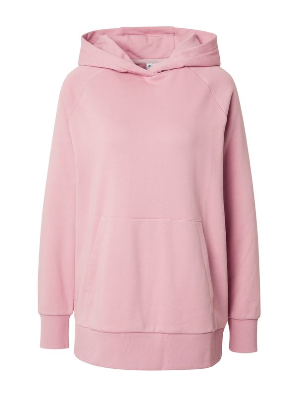 4F 4F Спортен суитшърт с качулка  светлорозово