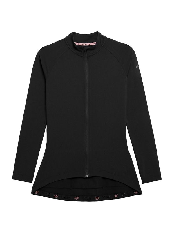 4F 4F Спортна жилетка с качулка  черно