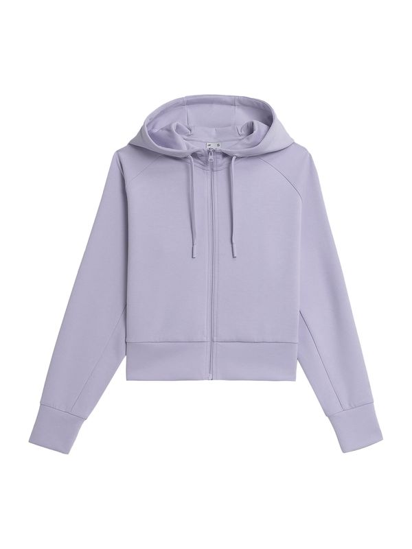 4F 4F Спортна жилетка с качулка 'F0766'  лилав