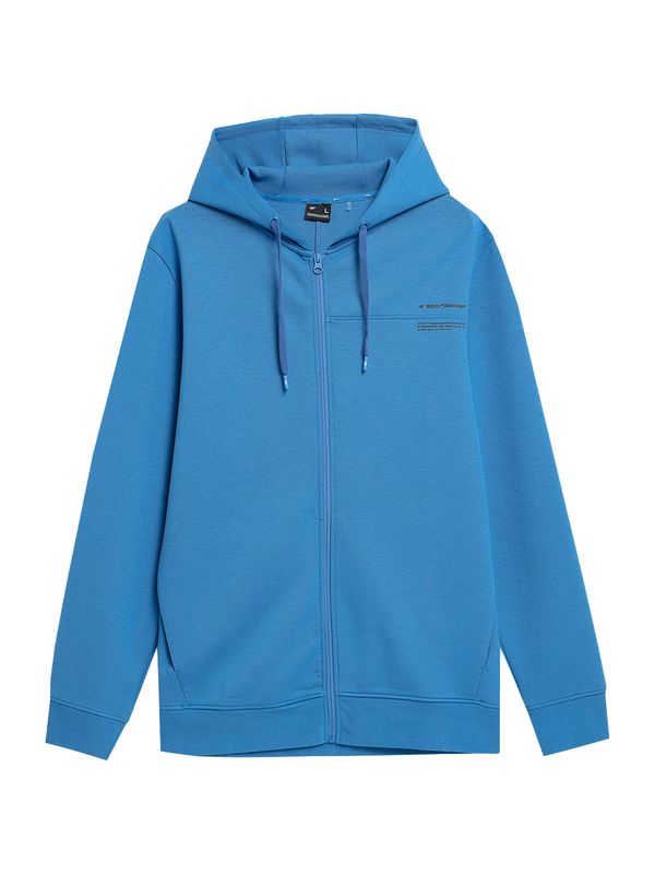 4F 4F Спортна жилетка с качулка  синьо