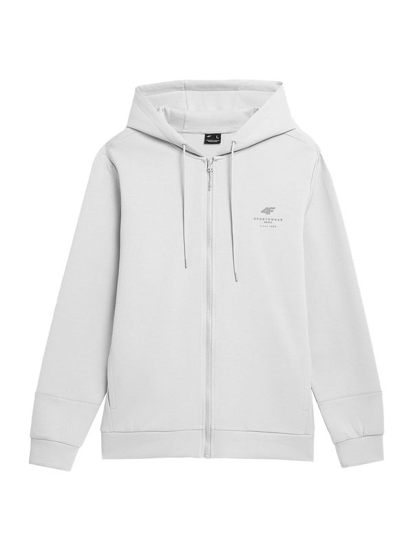 4F 4F Спортна жилетка с качулка  сиво