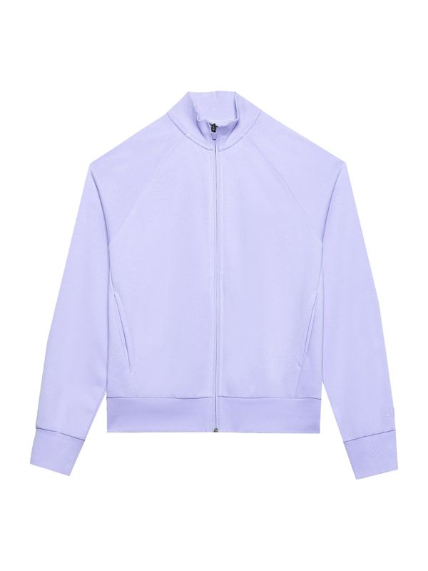 4F 4F Спортна жилетка с качулка  светлосиньо