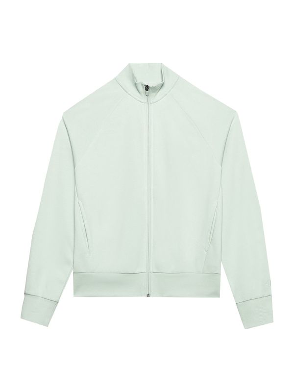 4F 4F Спортна жилетка с качулка  светлозелено