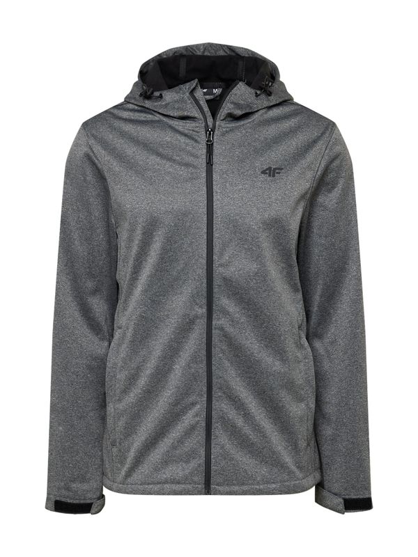 4F 4F Спортно яке  сив меланж