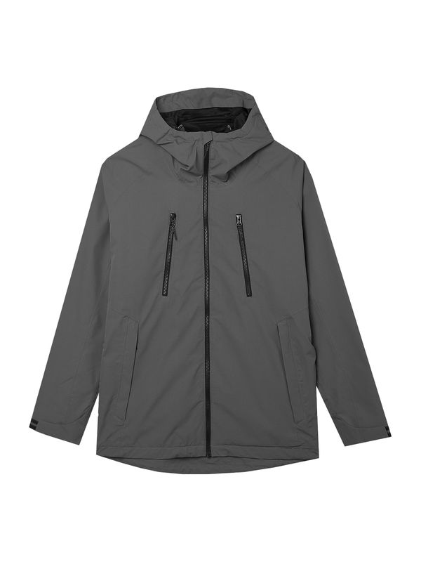 4F 4F Спортно яке  сиво / черно