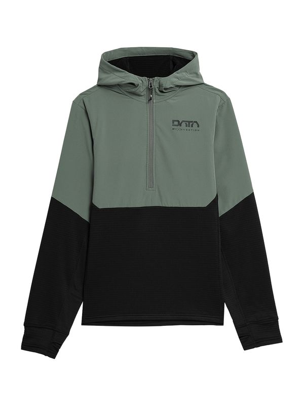 4F 4F Суичър  маслина / черно