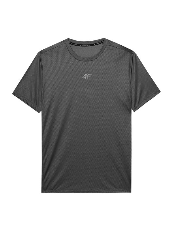 4F 4F Тениска  антрацитно черно
