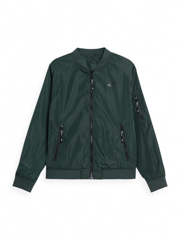 4F 4F Външно яке 'KUDC004'  каки / черно / бяло