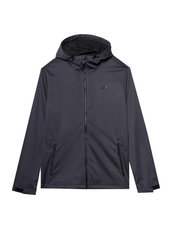 4F 4F Яке Outdoor  антрацитно черно