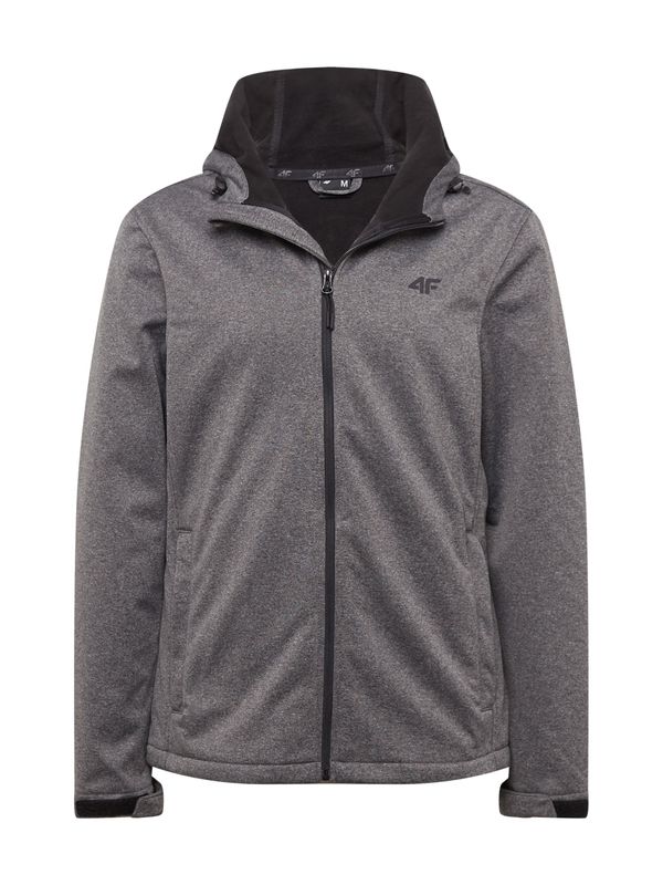 4F 4F Яке Outdoor  сив меланж