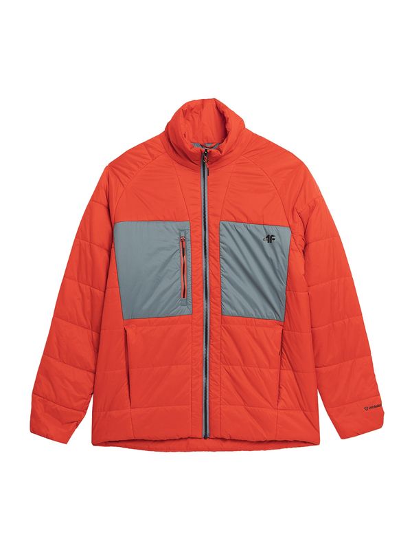 4F 4F Яке Outdoor  сиво / червено / черно