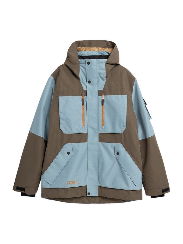 4F 4F Яке Outdoor  светлосиньо / таупе сиво