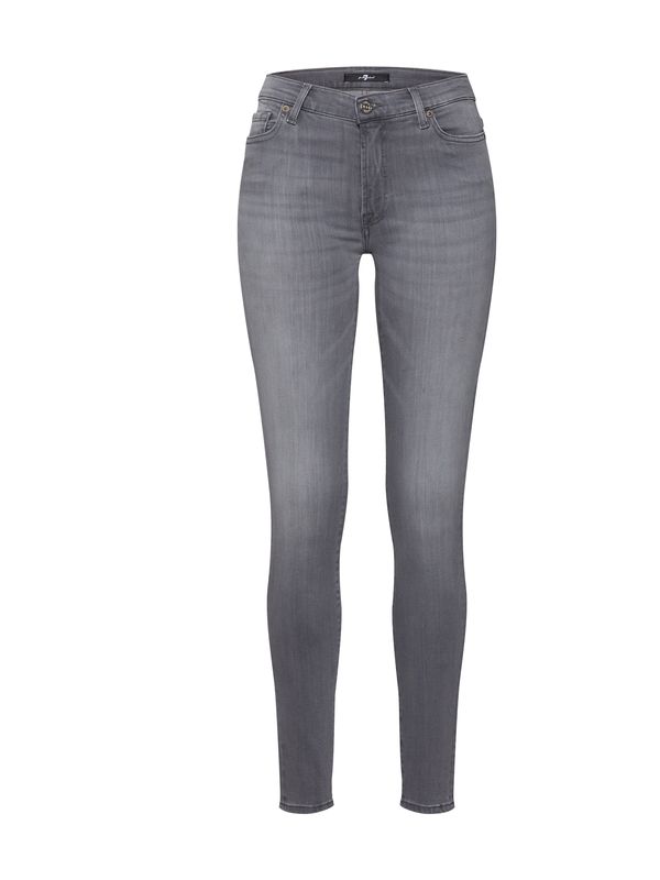 7 for all mankind 7 for all mankind Дънки 'HW SKINNY SLIM ILLUSION LUXE BLISS'  сиво