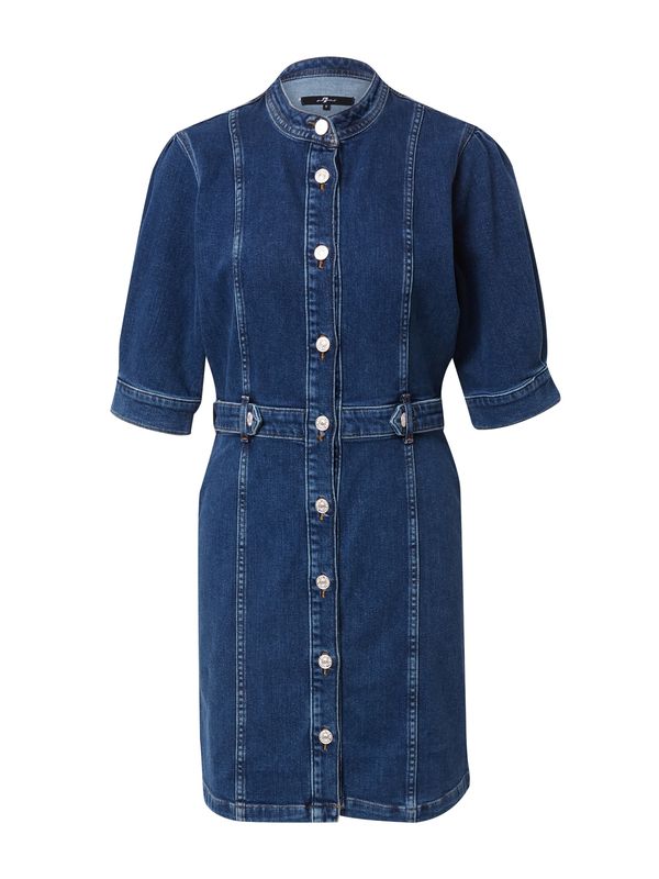 7 for all mankind 7 for all mankind Рокля тип риза 'MARINA'  син деним