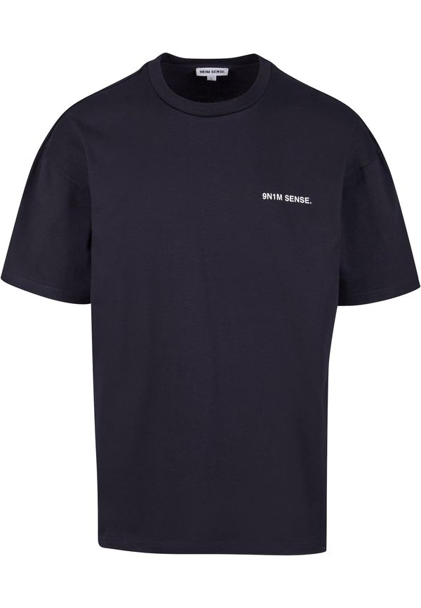 9N1M SENSE 9N1M SENSE Тениска 'Dont't Give Up Kid'  черно / бяло