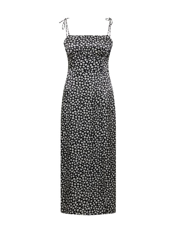 A LOT LESS A LOT LESS Лятна рокля 'Mary'  черно / бяло