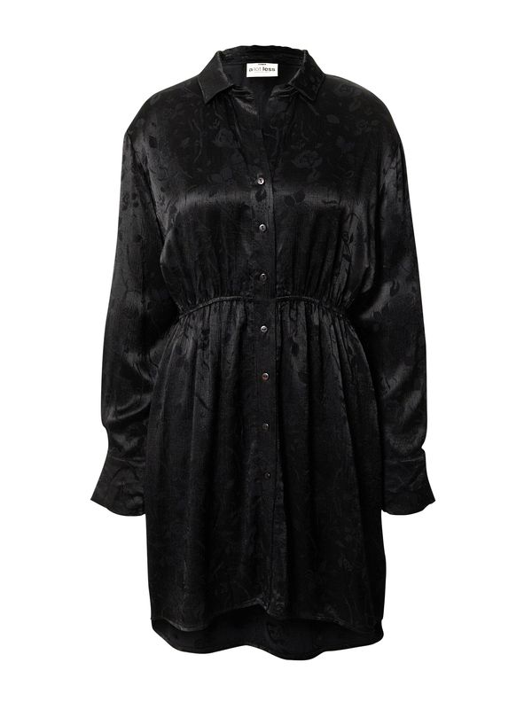 A LOT LESS A LOT LESS Рокля тип риза 'Mona'  черно
