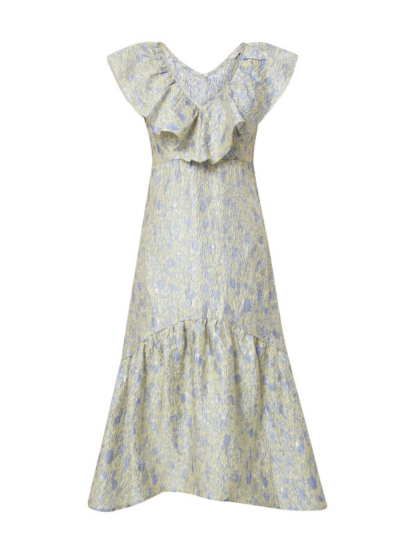 A-VIEW A-VIEW Лятна рокля 'Chia'  светлосиньо / злато