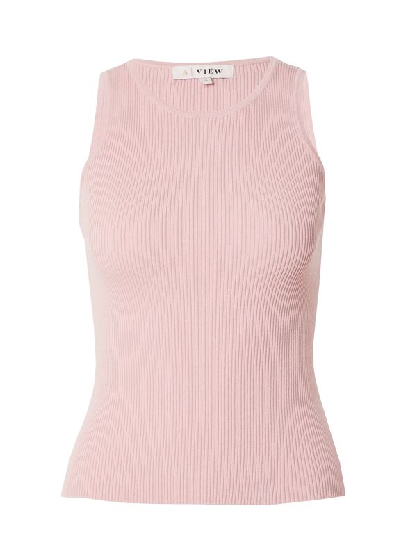 A-VIEW A-VIEW Плетен топ  бледорозово