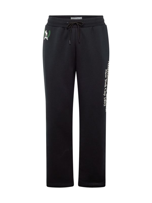 Abercrombie & Fitch Abercrombie & Fitch Панталон  черно / бяло