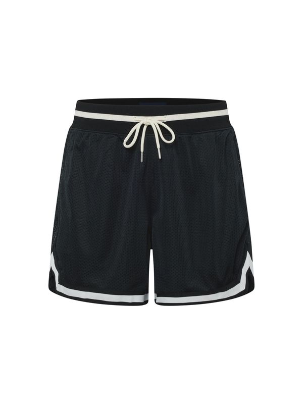 Abercrombie & Fitch Abercrombie & Fitch Панталон 'JAN'  черно / бяло