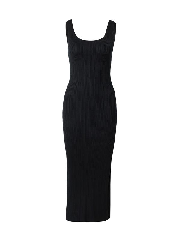 Abercrombie & Fitch Abercrombie & Fitch Плетена рокля  черно