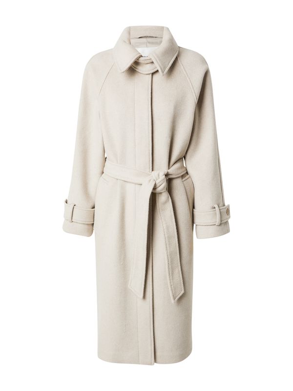 Abercrombie & Fitch Abercrombie & Fitch Преходно палто  слонова кост