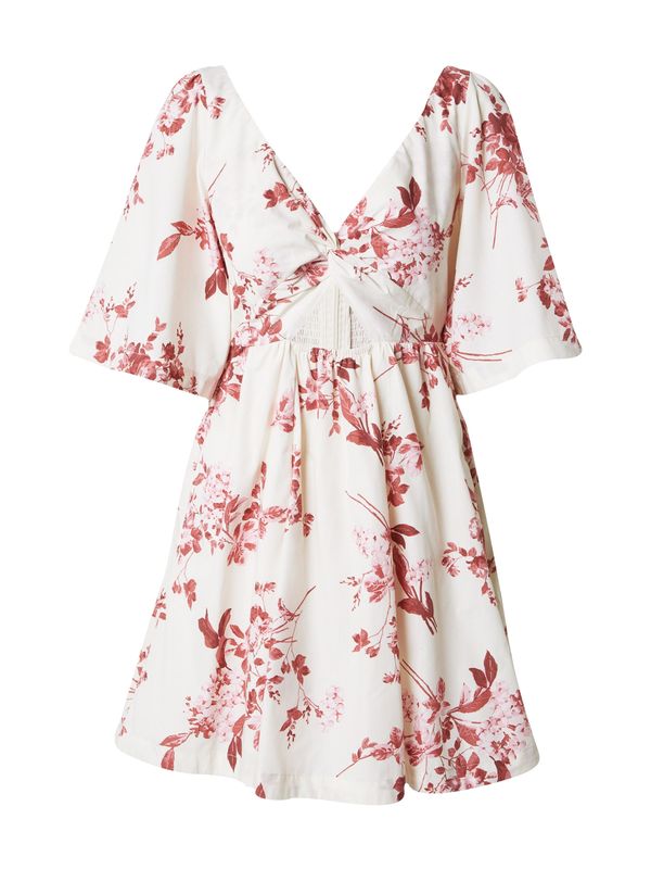 Abercrombie & Fitch Abercrombie & Fitch Рокля  бледорозово / червено / бяло