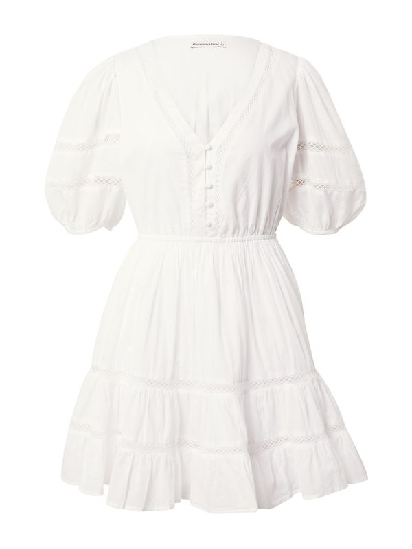 Abercrombie & Fitch Abercrombie & Fitch Рокля  бяло