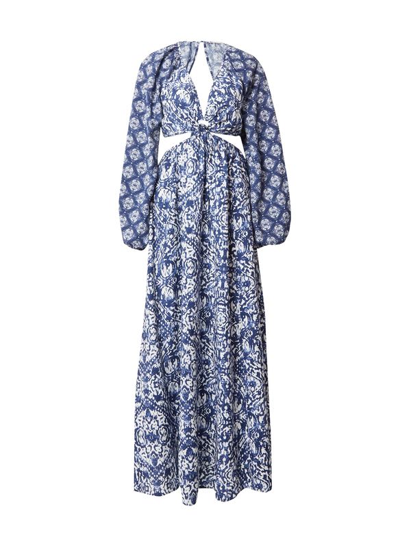 Abercrombie & Fitch Abercrombie & Fitch Рокля  морскосиньо / бяло