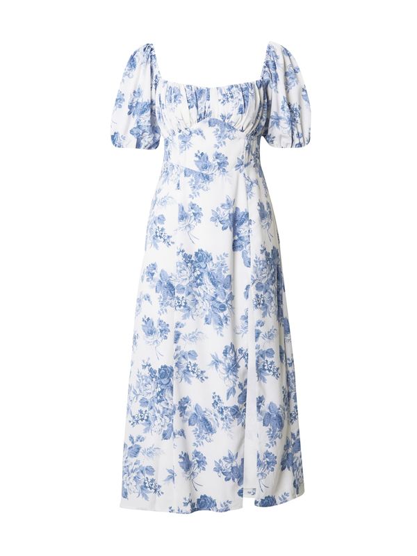 Abercrombie & Fitch Abercrombie & Fitch Рокля  нейви синьо / светлосиньо / бяло