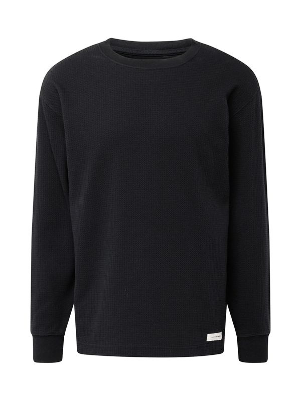 Abercrombie & Fitch Abercrombie & Fitch Суичър  черно / бяло