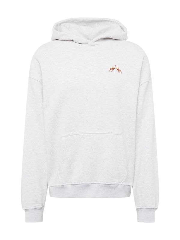 Abercrombie & Fitch Abercrombie & Fitch Суичър 'FESTIVE'  кафяво / сив меланж