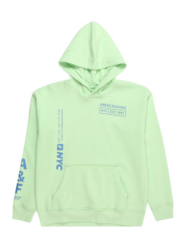 Abercrombie & Fitch Abercrombie & Fitch Суичър 'MULTIHIT'  кралско синьо / светлозелено