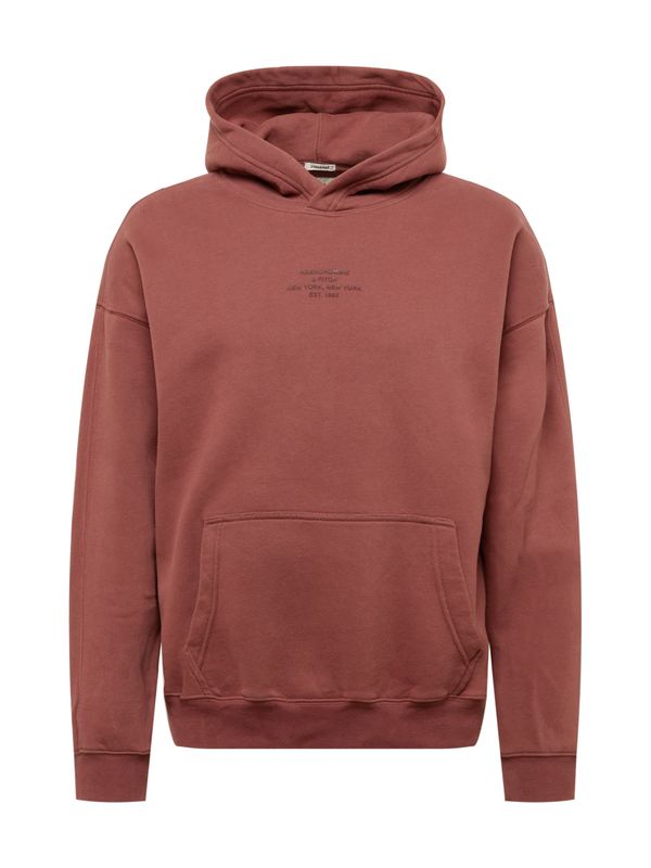 Abercrombie & Fitch Abercrombie & Fitch Суичър  ръждиво червено