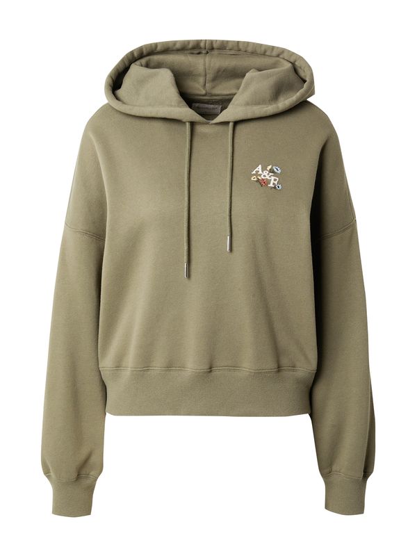 Abercrombie & Fitch Abercrombie & Fitch Суичър 'SUNDAY'  светлосиньо / светложълто / зелено / бяло