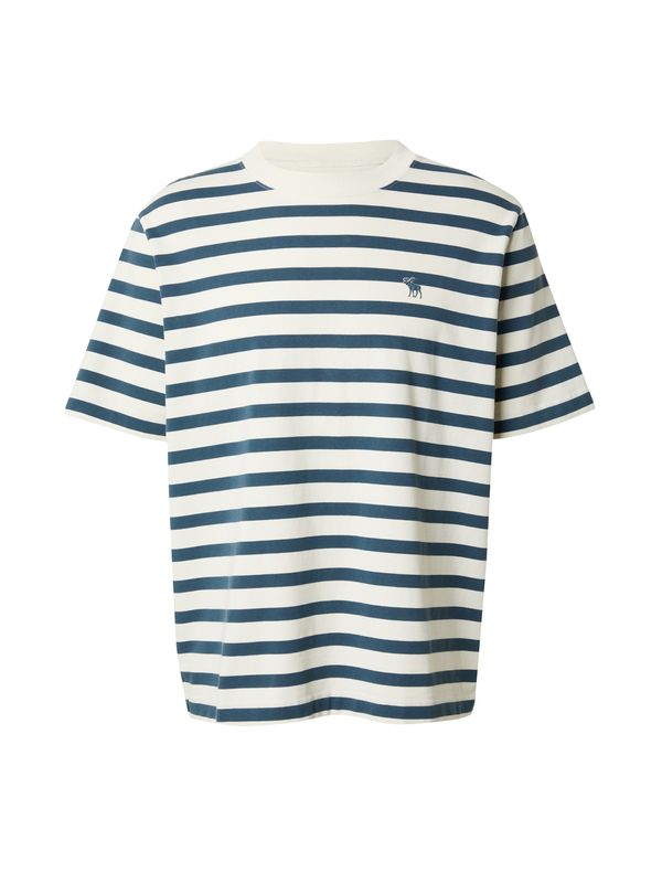 Abercrombie & Fitch Abercrombie & Fitch Тениска 'BIOPOLISH'  синьо / бяло