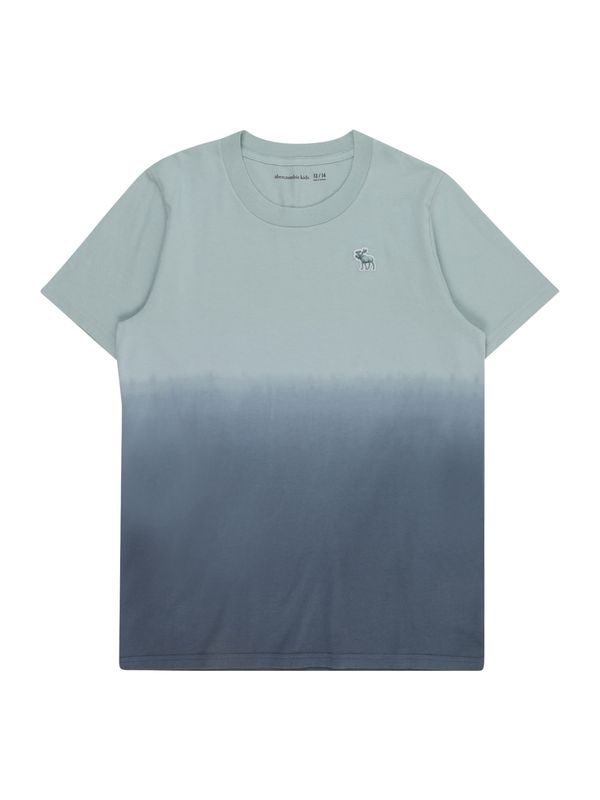 Abercrombie & Fitch Abercrombie & Fitch Тениска 'DEC 4 ESSENTIAL'  нейви синьо / гълъбово синьо