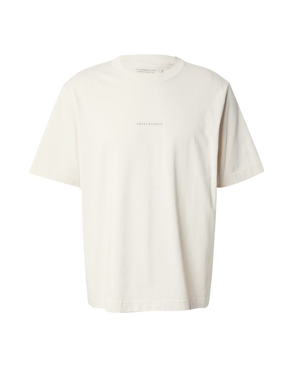 Abercrombie & Fitch Abercrombie & Fitch Тениска  кремаво / сиво