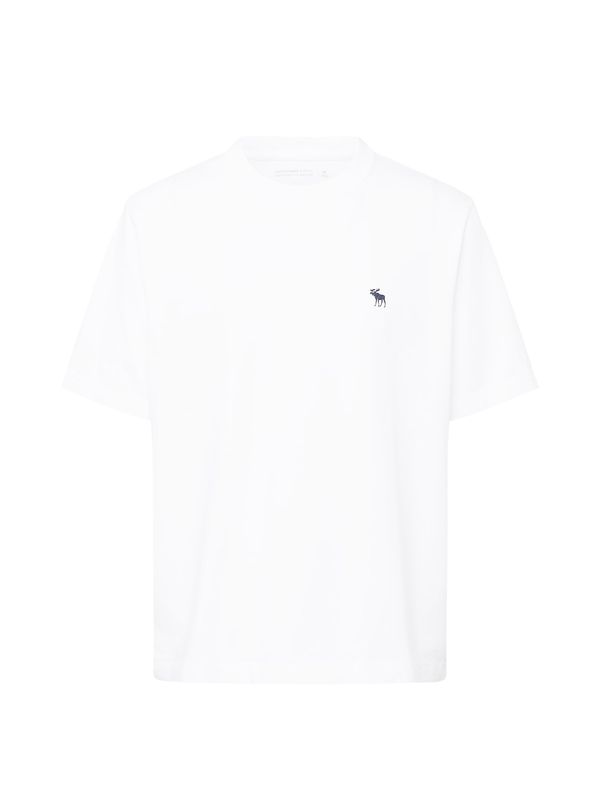 Abercrombie & Fitch Abercrombie & Fitch Тениска  тъмносиньо / бяло