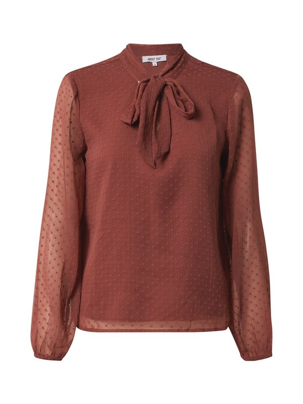 ABOUT YOU ABOUT YOU Блуза 'Jenna'  ръждиво кафяво