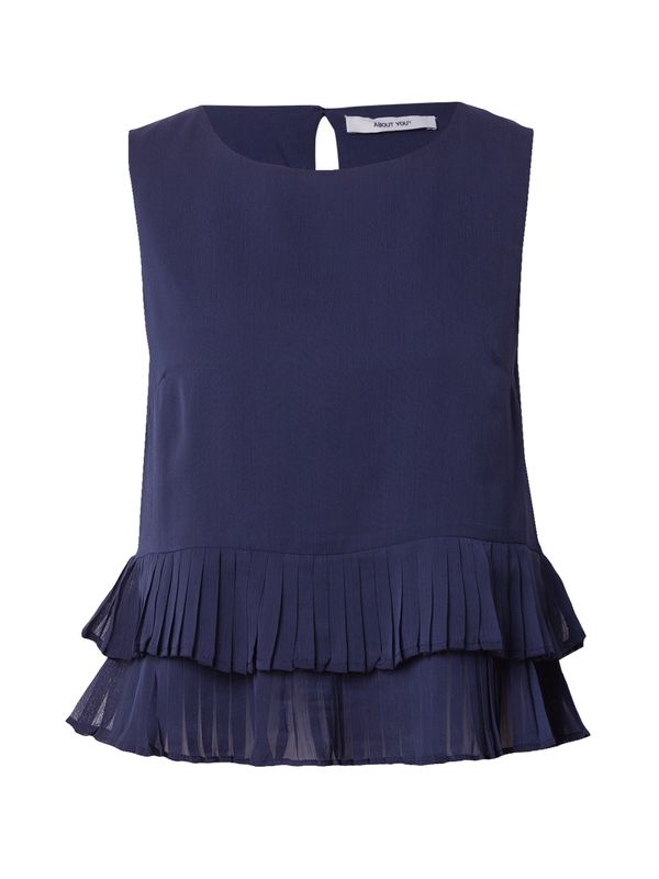 ABOUT YOU ABOUT YOU Блуза 'Line'  тъмносиньо