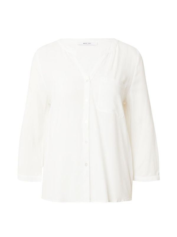 ABOUT YOU ABOUT YOU Блуза 'Nala'  бяло