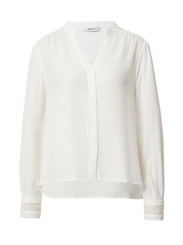 ABOUT YOU ABOUT YOU Блуза 'Valentina'  бяло