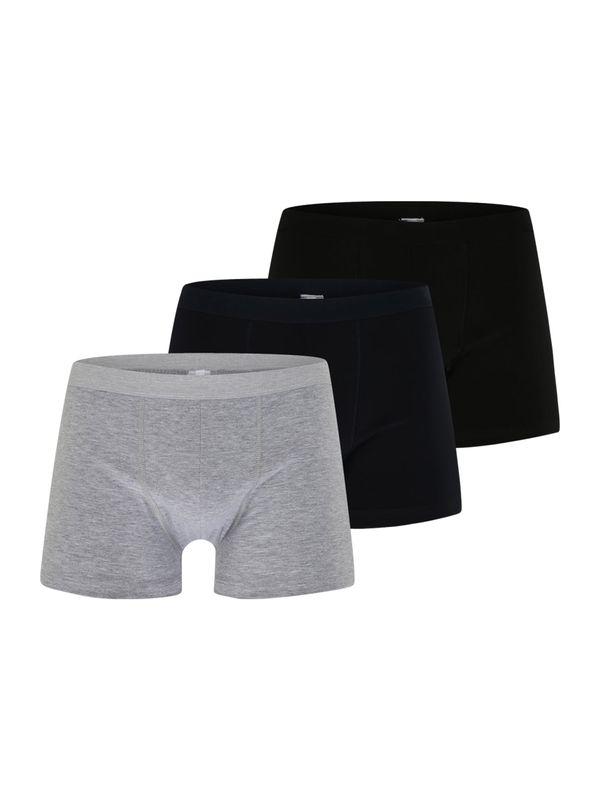 ABOUT YOU ABOUT YOU Боксерки 'Boxer'  нейви синьо / сив меланж / черно