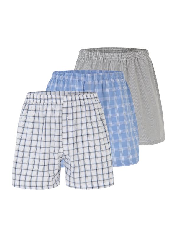 ABOUT YOU ABOUT YOU Боксерки 'Erik'  синьо / тъмносиво / черно / бяло