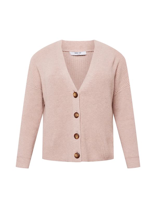 ABOUT YOU Curvy ABOUT YOU Curvy Плетена жилетка 'KIMBERLY'  розе