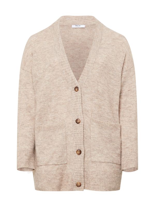 ABOUT YOU Curvy ABOUT YOU Curvy Плетена жилетка 'Rita'  кафяво