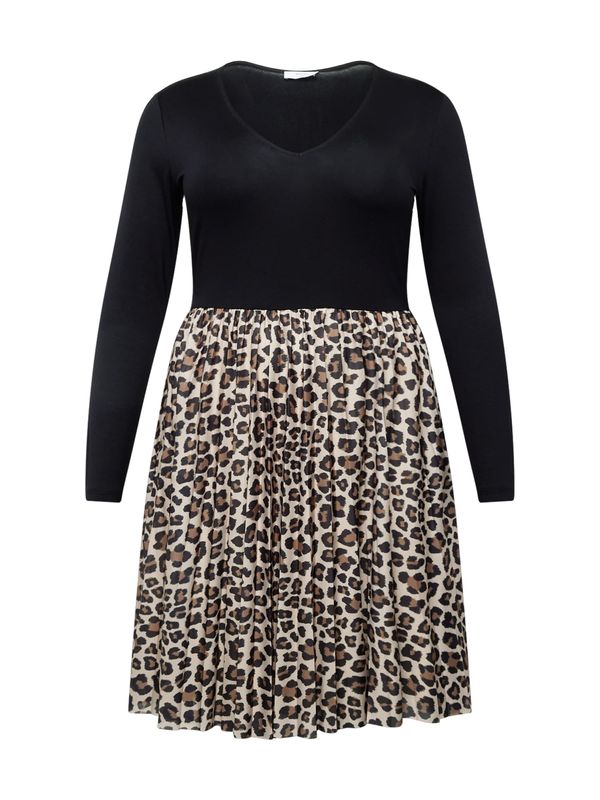 ABOUT YOU Curvy ABOUT YOU Curvy Рокля 'Geeske'  пъстро / черно