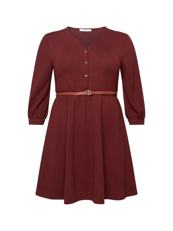 ABOUT YOU Curvy ABOUT YOU Curvy Рокля 'Ilona'  тъмночервено